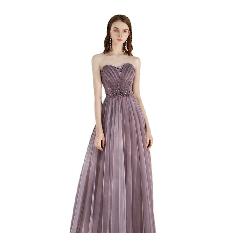Purple Host Star Sky Toast Dress Shoulder To Shoulder - Image 5