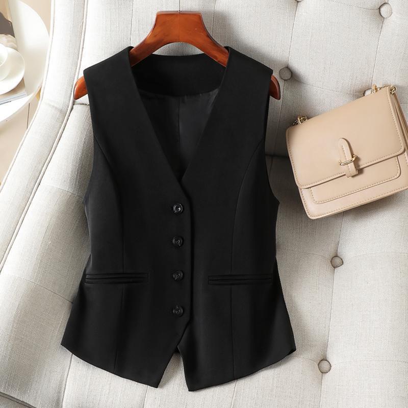 Fashion Design Sense Wild Vest Slimming Workplace Vest - Image 5