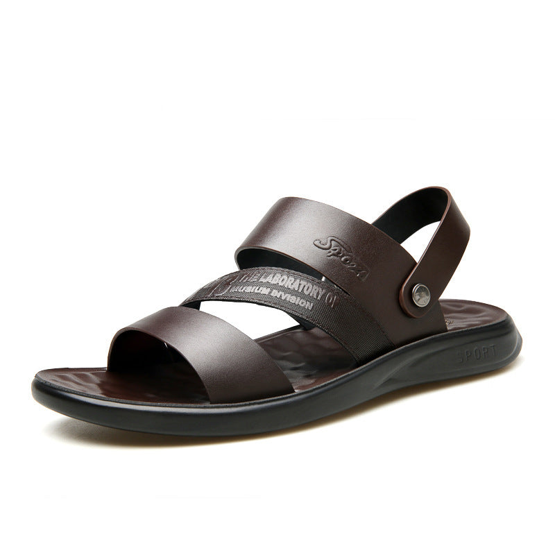 Summer Shoes Men Beach Sandals Thick Sole Non-slip Flat Summer Holiday Sandals Casual Male Shoes dfv56 - Image 6