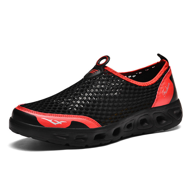 Men Water Shoes Upstream Sneakers Outdoor Hiking Fishing Aqua