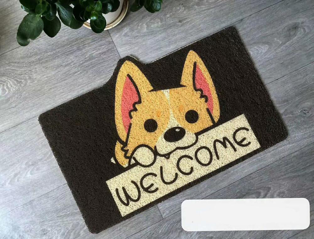 Home Bathroom Door Bathroom Non-slip Mat Absorbent Foot Pad