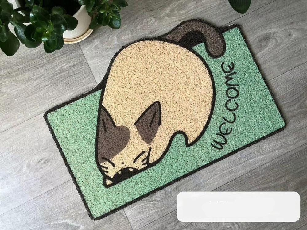 Home Bathroom Door Bathroom Non-slip Mat Absorbent Foot Pad - Image 9