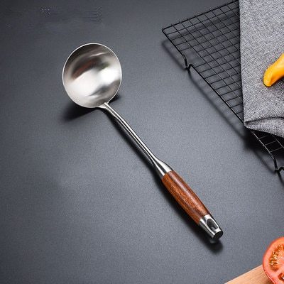 304 stainless steel Huali wooden spoon kitchen utensils - Image 4