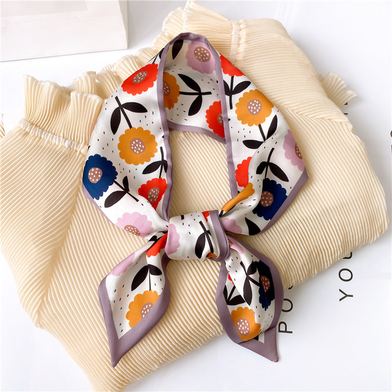 Fashion Printed Scarves With Versatile Decorative Scarves - Image 3