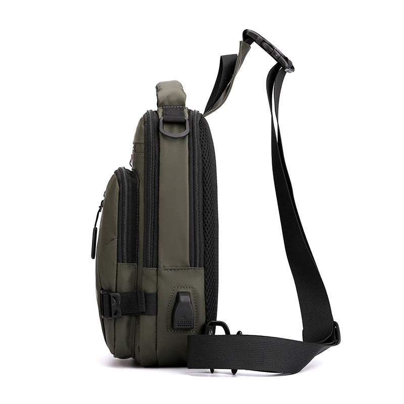 Crossbody Bags Men Multifunctional Backpack Shoulder Chest Bags - Image 7