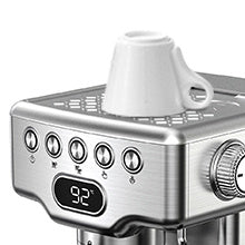 Geek Chef Espresso Machine, 20 Bar Espresso Machine With Milk Frother For Latte, Cappuccino, Macchiato, For Home Espresso Maker, 1.8L Water Tank, Stainless Steel, Ban On Amazon - Image 7