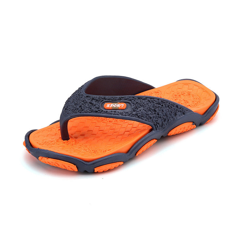 Summer non-slip pinch sandals and slippers summer personality flip-flops men's beach sandals and slippers men - Image 7