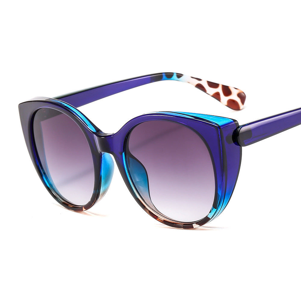 Contrasting color sunglasses for men and women - Image 12