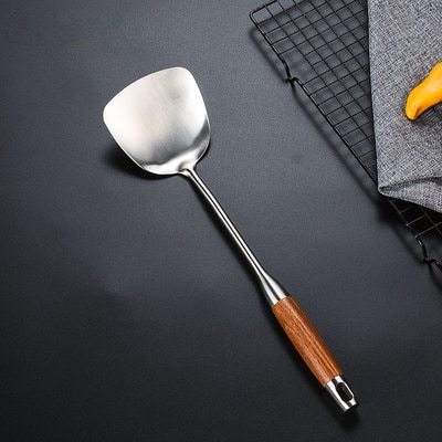 304 stainless steel Huali wooden spoon kitchen utensils - Image 5