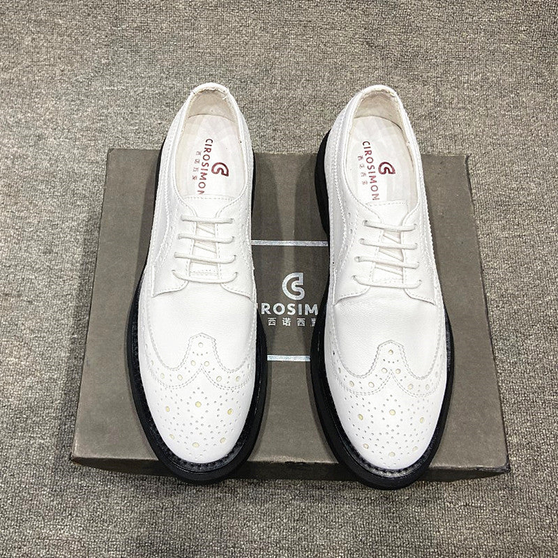 Men's Shoes Summer Leather Shoes Men's Casual Business Formal Wear - Image 10