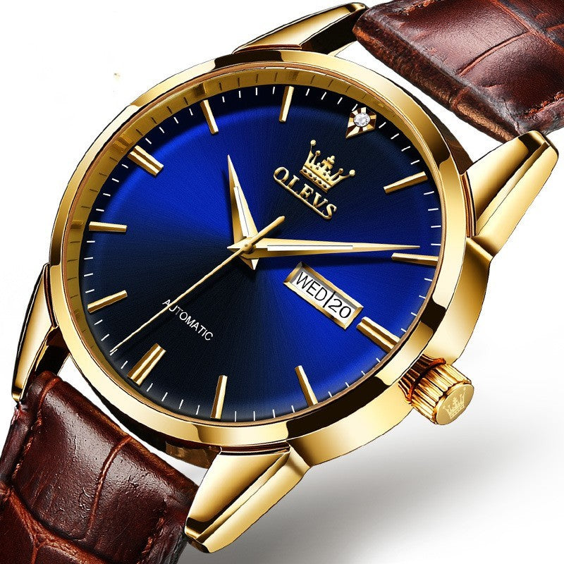 Mechanical Watch Men's Fashion Waterproof Belt - Image 5