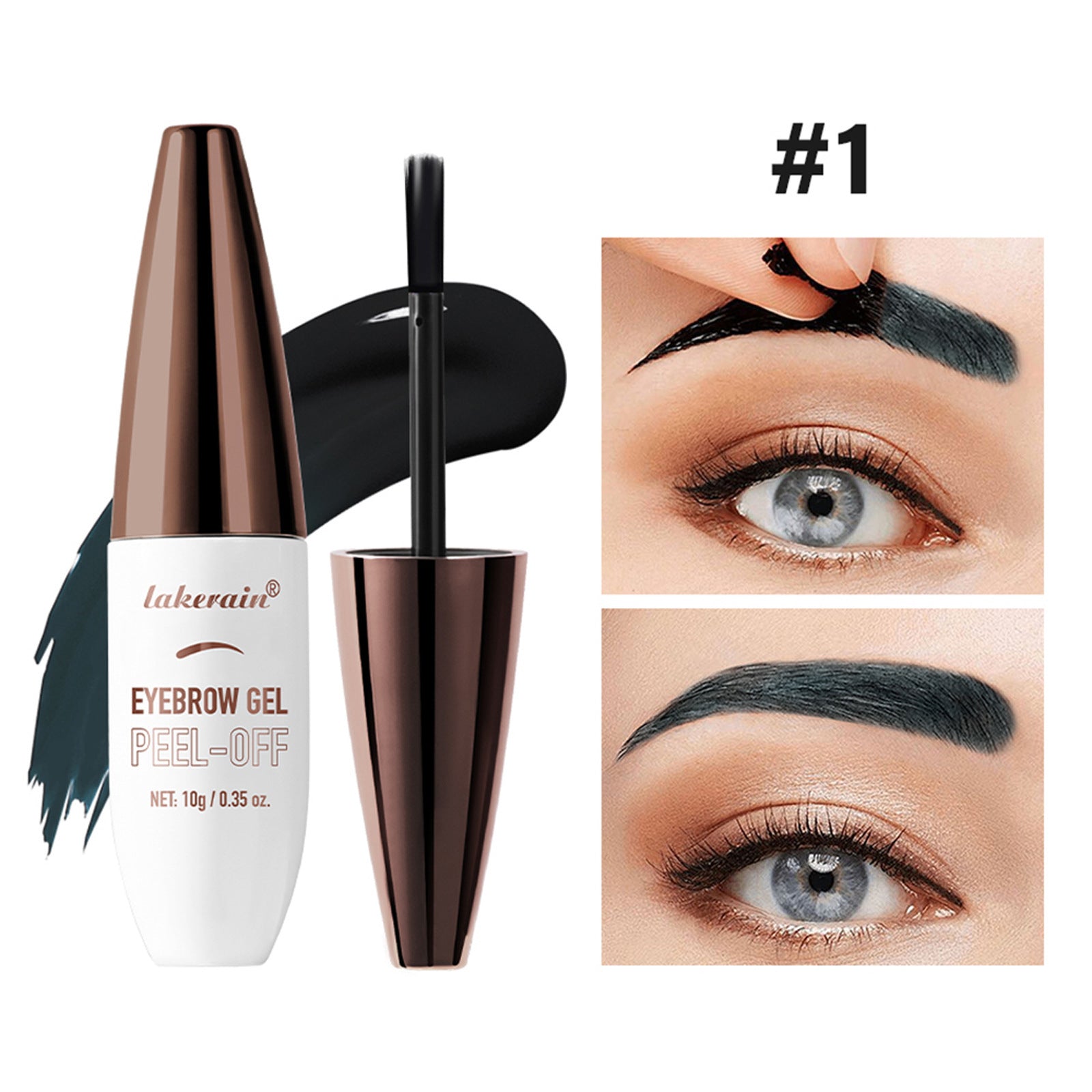Wild Eyebrow Three-dimensional Waterproof Sweat-proof Not Easy To Fade Eyebrow Cream - Image 6