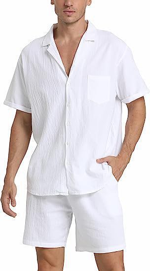 Men's Summer Sports Short-sleeved Shorts Suit - Image 7