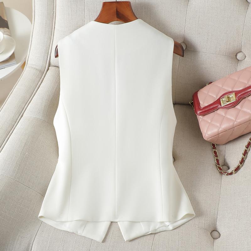 Fashion Design Sense Wild Vest Slimming Workplace Vest - Image 3