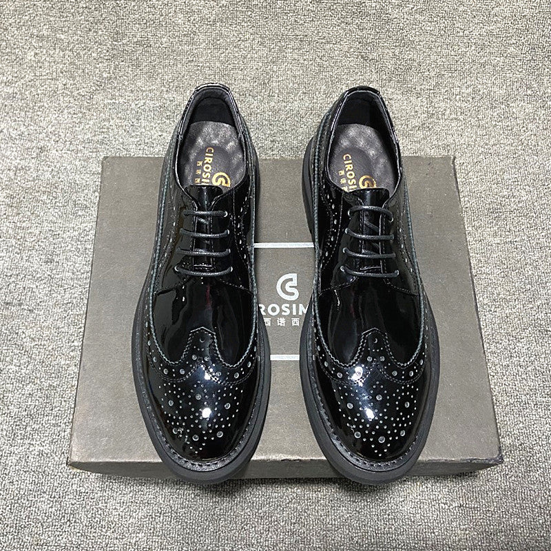 Men's Shoes Summer Leather Shoes Men's Casual Business Formal Wear - Image 5