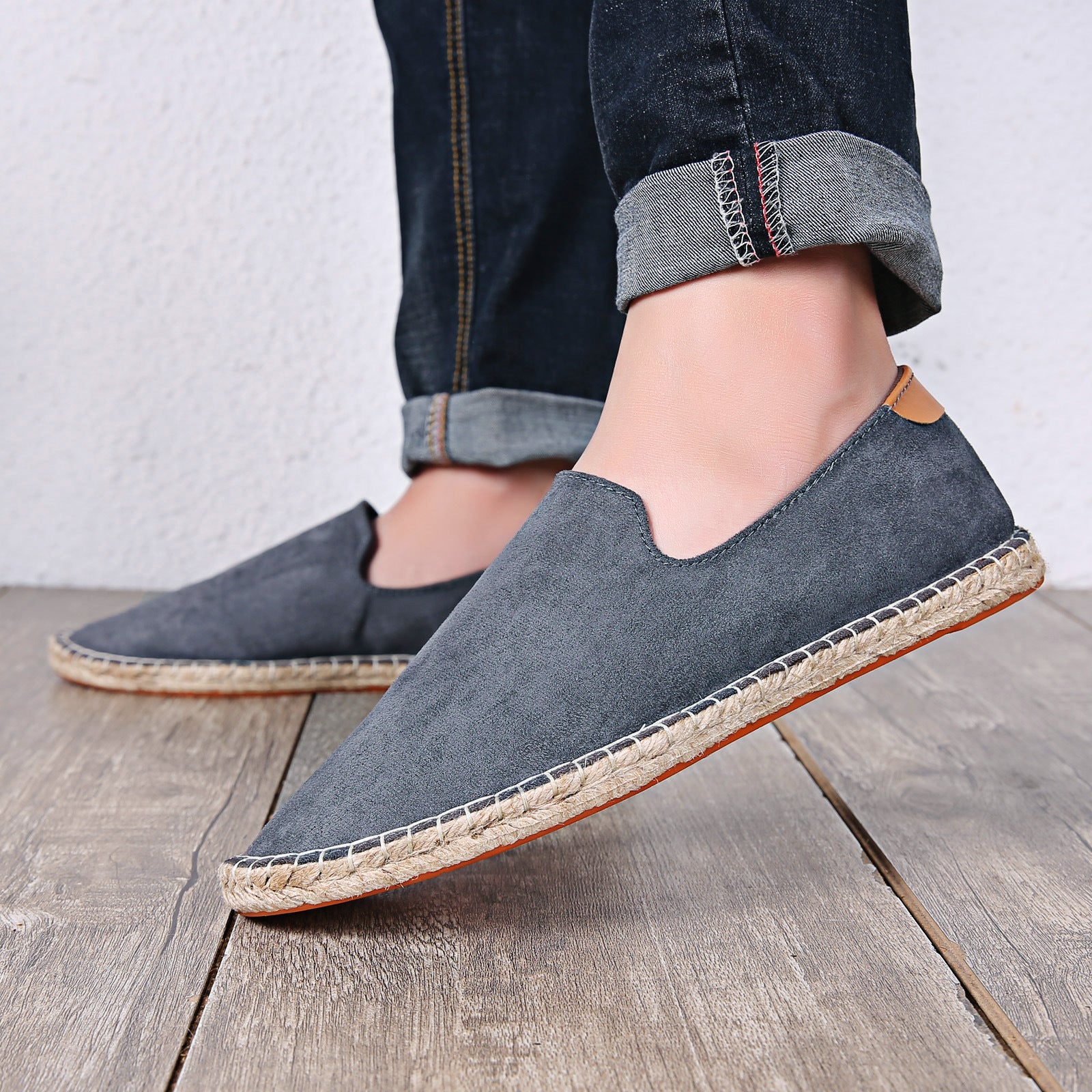 Sweat-absorbent Breathable Lazy Cloth Shoes Loafers Men - Image 5