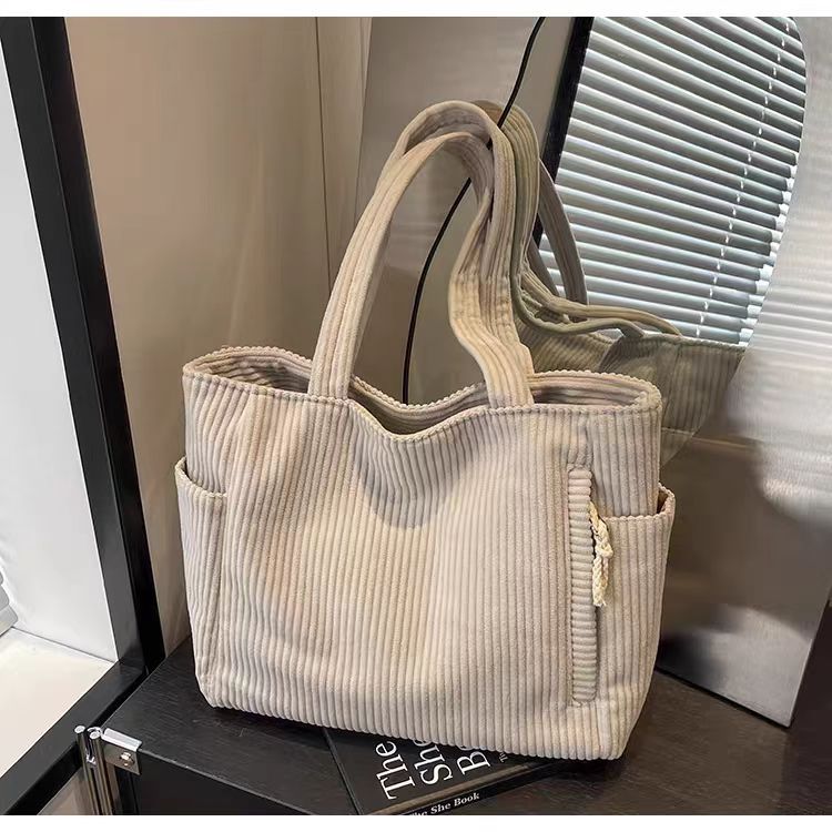 Autumn And Winter Leisure One Shoulder Shopping Bag Advanced Sensor Service Tote - Image 7