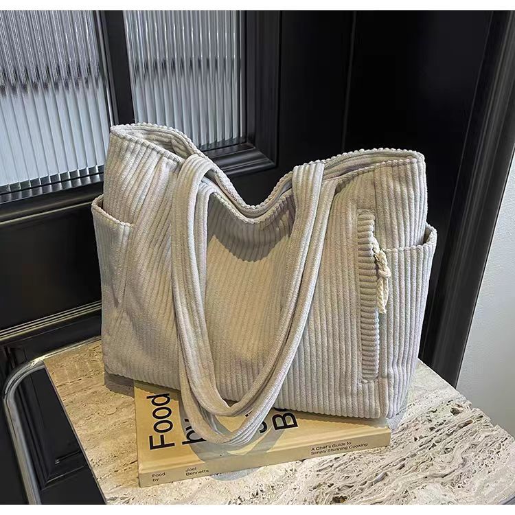 Autumn And Winter Leisure One Shoulder Shopping Bag Advanced Sensor Service Tote - Image 4
