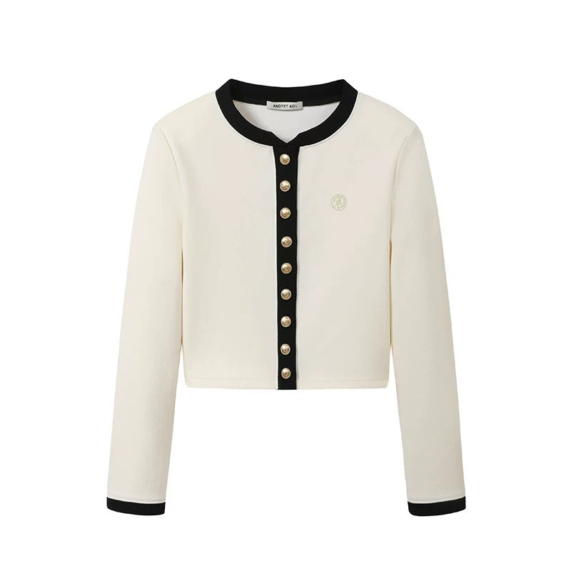 Knitted Cardigan Elegant High-grade Versatile Top Pleated Skirt - Image 5
