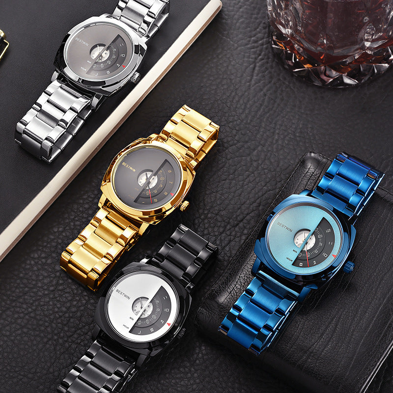 SLR Camera Men's Watch Alloy Folding Buckle Personality - Image 3