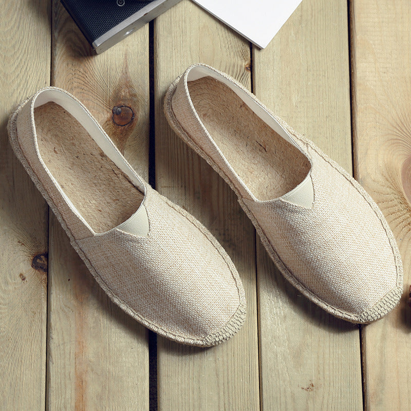 Sweat-absorbent Breathable Lazy Cloth Shoes Loafers Men - Image 2