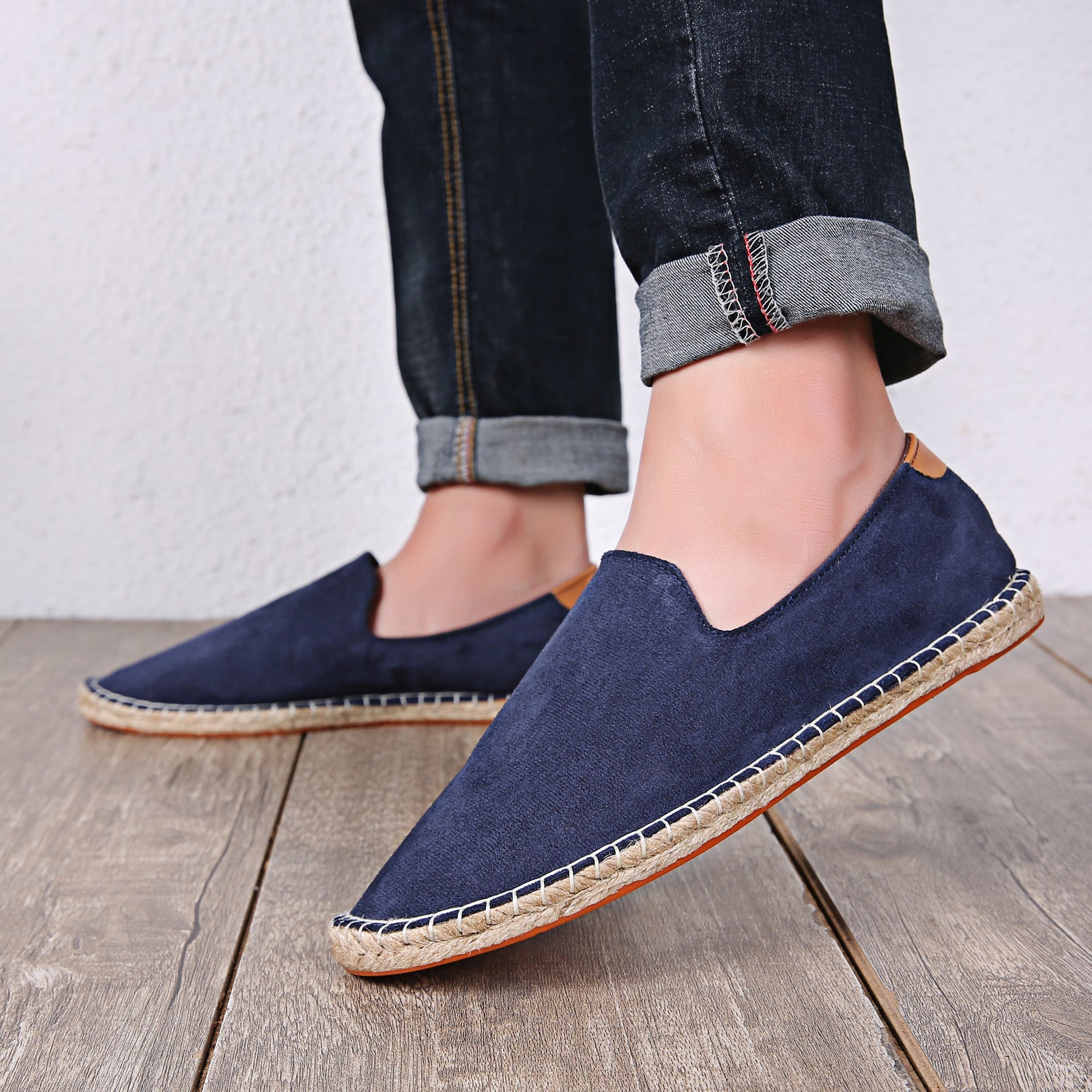 Sweat-absorbent Breathable Lazy Cloth Shoes Loafers Men - Image 3
