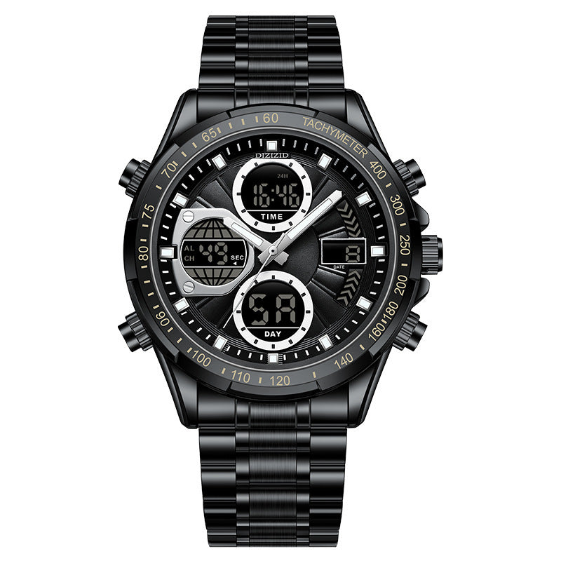 Alloy Leather Men's Business Watch Luminous Waterproof - Image 8