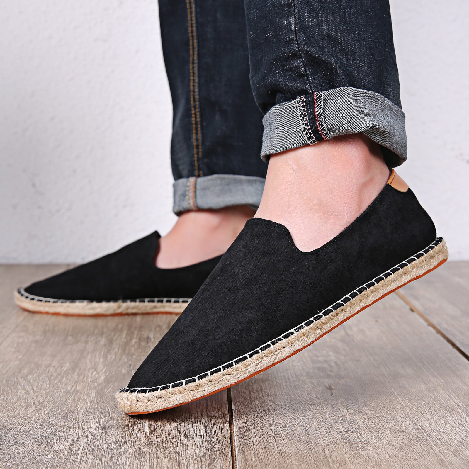 Sweat-absorbent Breathable Lazy Cloth Shoes Loafers Men - Image 4