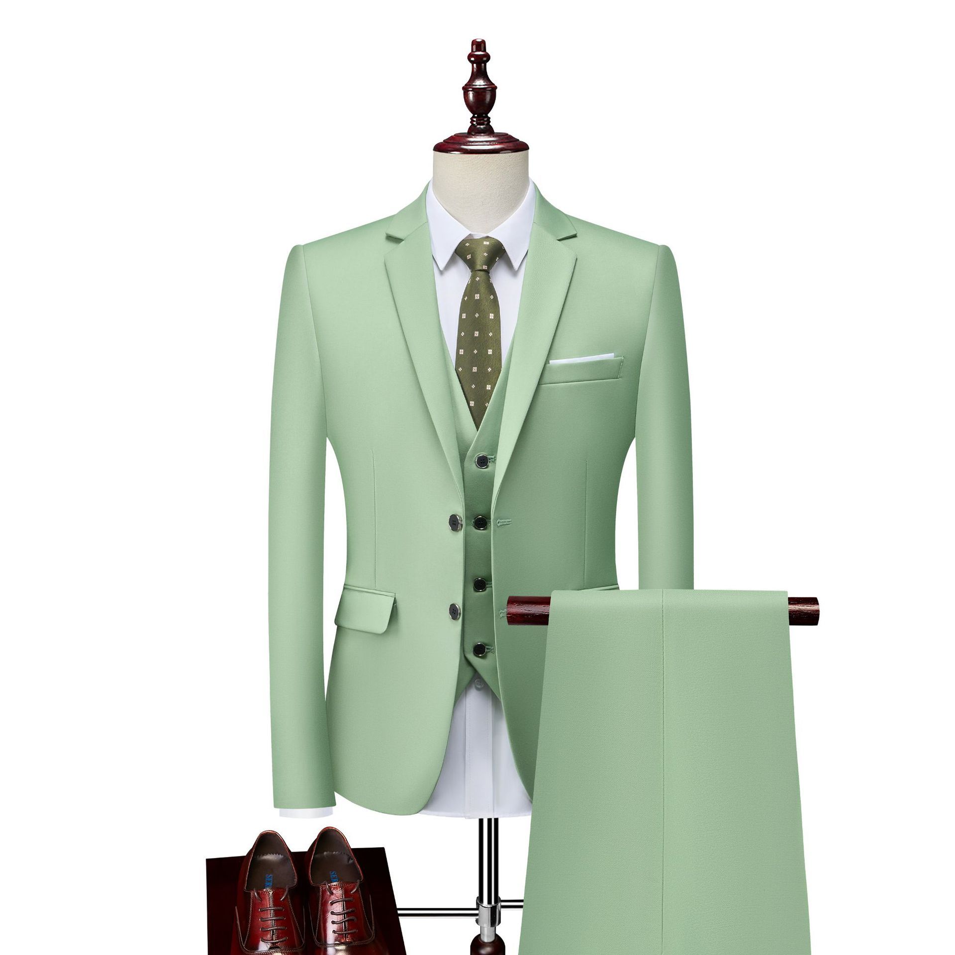 Men's Bridegroom Business Casual Suit Vest - Image 4