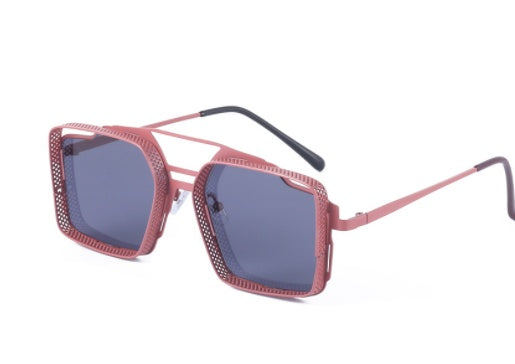 Vintage Steampunk Sunglasses Metal Hollow-out For Men - Image 11