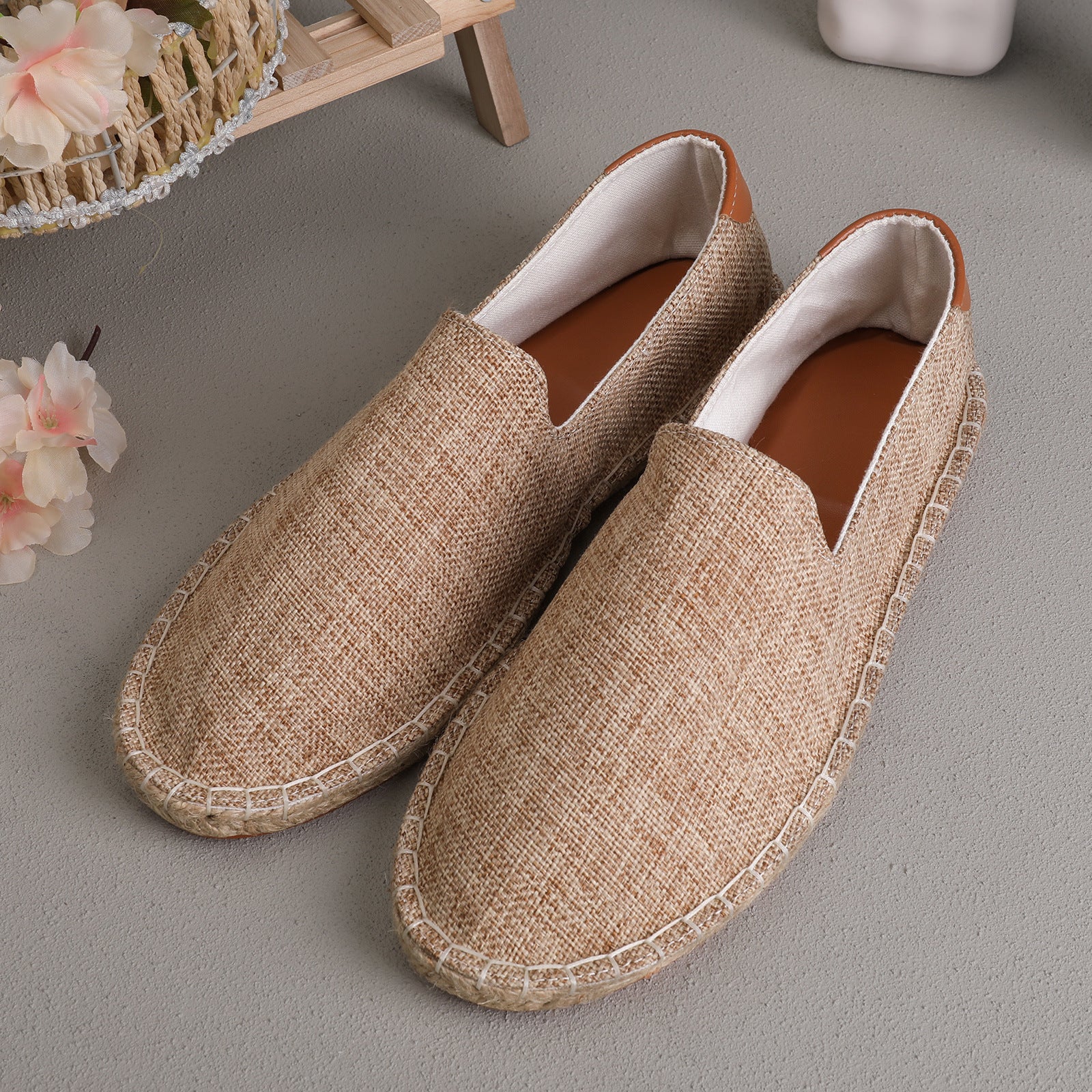 Sweat-absorbent Breathable Lazy Cloth Shoes Loafers Men - Image 6