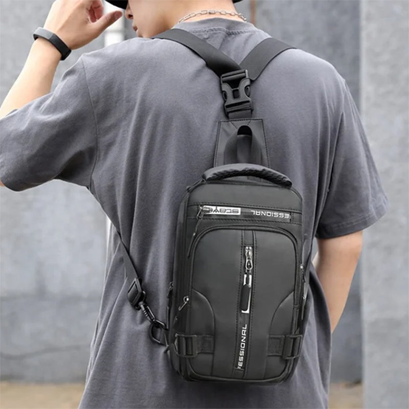 Crossbody Bags Men Multifunctional Backpack Shoulder Chest Bags - Image 3