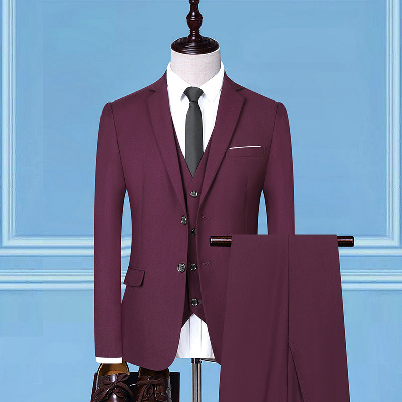 Men's Bridegroom Business Casual Suit Vest - Image 5