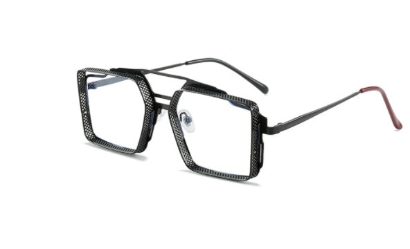 Vintage Steampunk Sunglasses Metal Hollow-out For Men - Image 13