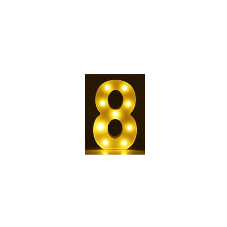 Luminous LED Letter Number Night Light English Alphabet Number Battery Lamp Romantic Wedding Christmas Party Decoration - Image 14