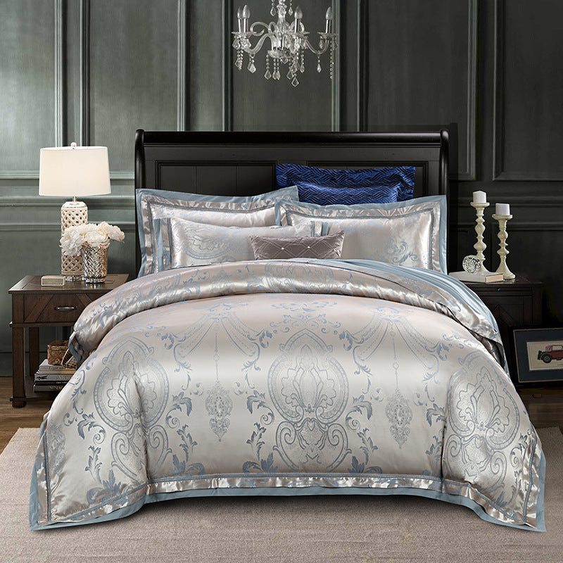 4-Piece Set Of European-Style Luxury Light Luxury Bedding - Image 15