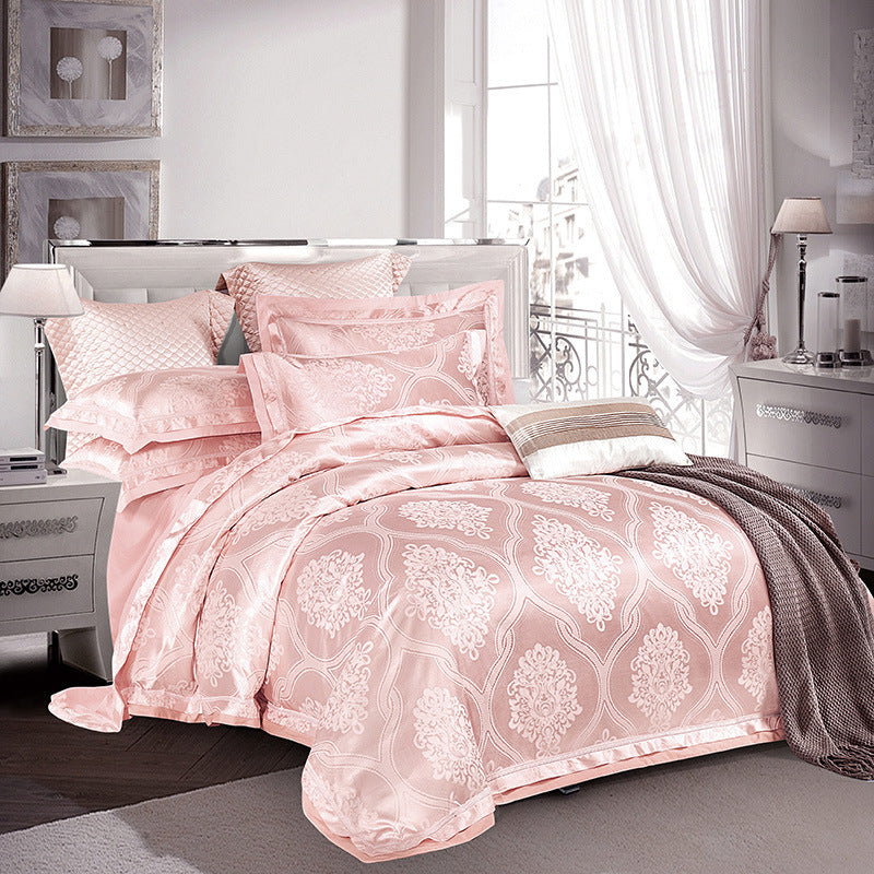 4-Piece Set Of European-Style Luxury Light Luxury Bedding - Image 10