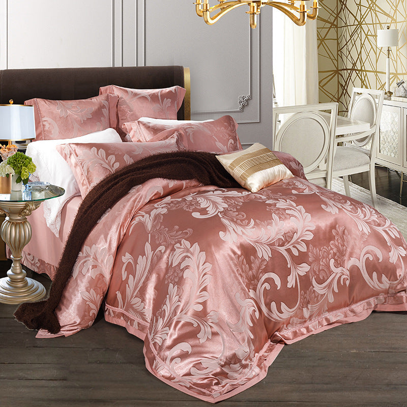 4-Piece Set Of European-Style Luxury Light Luxury Bedding - Image 6