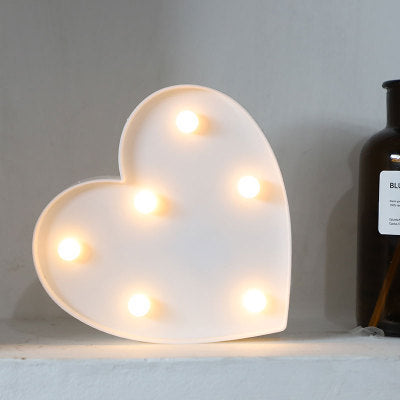 Luminous LED Letter Number Night Light English Alphabet Number Battery Lamp Romantic Wedding Christmas Party Decoration - Image 26