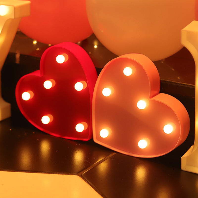 Luminous LED Letter Number Night Light English Alphabet Number Battery Lamp Romantic Wedding Christmas Party Decoration - Image 25