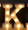 Luminous LED Letter Number Night Light English Alphabet Number Battery Lamp Romantic Wedding Christmas Party Decoration - Image 71