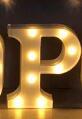Luminous LED Letter Number Night Light English Alphabet Number Battery Lamp Romantic Wedding Christmas Party Decoration - Image 79