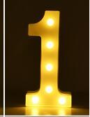 Luminous LED Letter Number Night Light English Alphabet Number Battery Lamp Romantic Wedding Christmas Party Decoration - Image 49