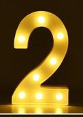 Luminous LED Letter Number Night Light English Alphabet Number Battery Lamp Romantic Wedding Christmas Party Decoration - Image 50