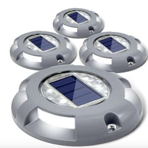 Two-color Solar Deck Light Ground Light Solar Corridor Garden Light
