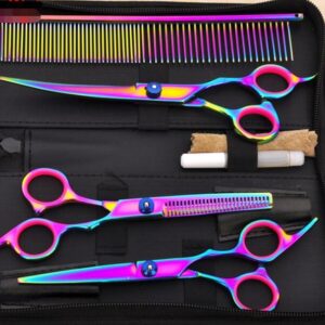 Pet grooming scissors