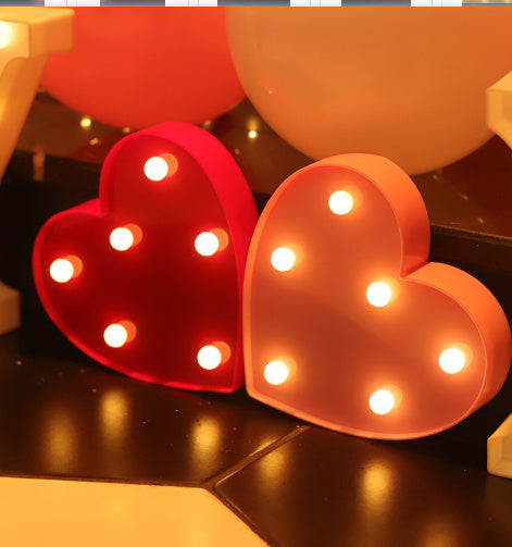 Luminous LED Letter Number Night Light English Alphabet Number Battery Lamp Romantic Wedding Christmas Party Decoration - Image 24