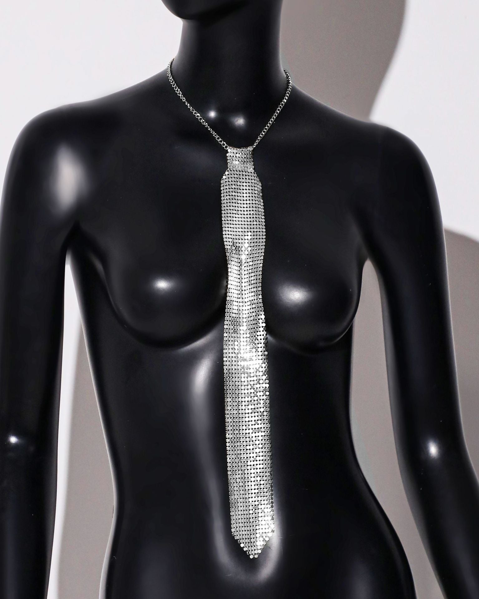 Metal Sequins Tie Music Festival Party - Image 8
