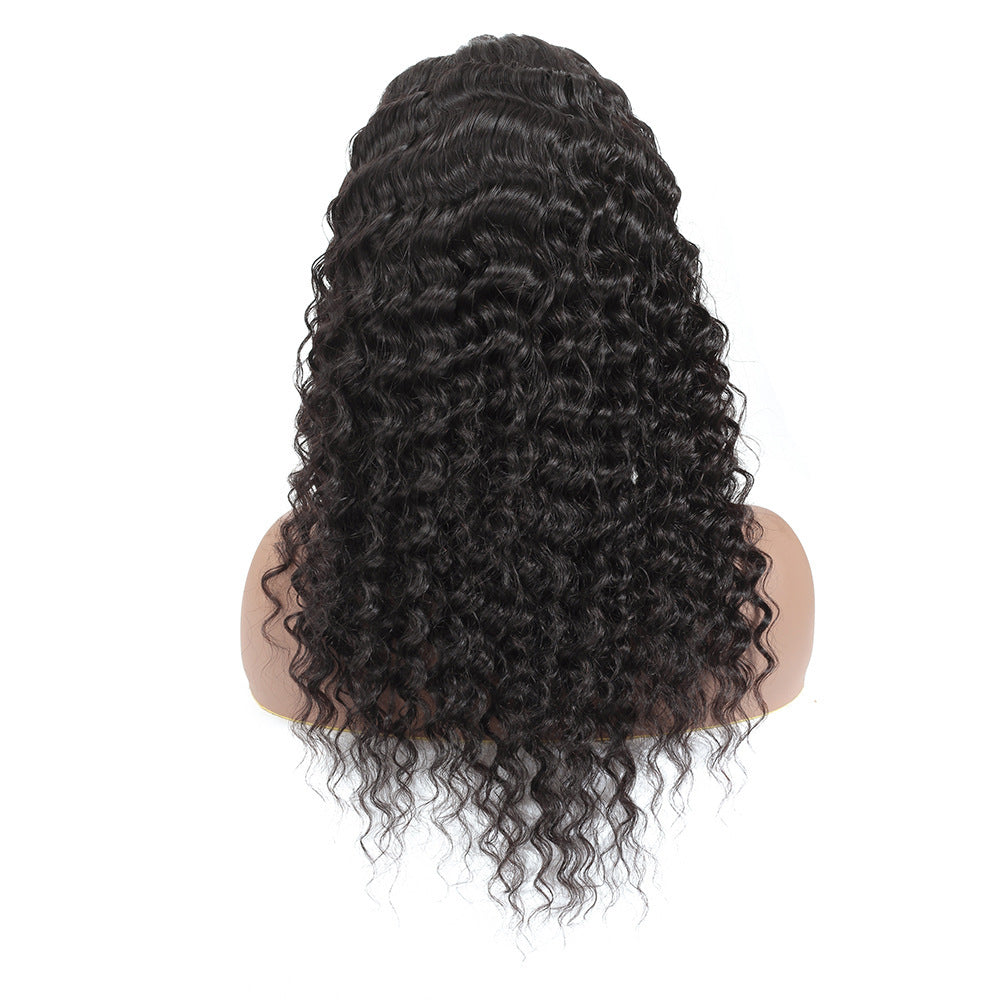 European And American Wig Female Human Hair Wigs Before Lace Real Person - Image 3