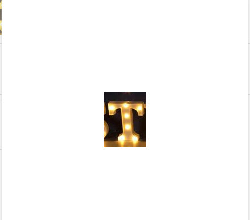 Luminous LED Letter Number Night Light English Alphabet Number Battery Lamp Romantic Wedding Christmas Party Decoration - Image 41